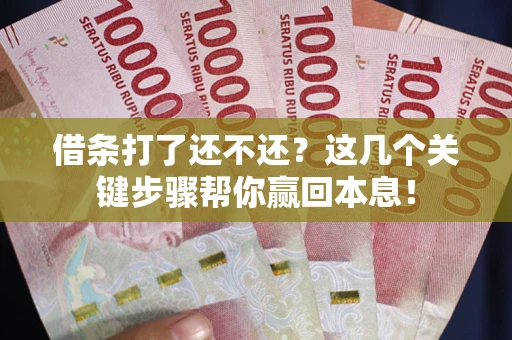 北京借条打了还不还？这几个关键步骤帮你赢回本息！