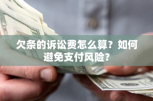 北京欠条的诉讼费怎么算？如何避免支付风险？
